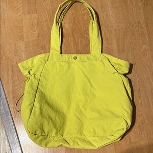 Lululemon Athletica Vibrant Yellow Tote